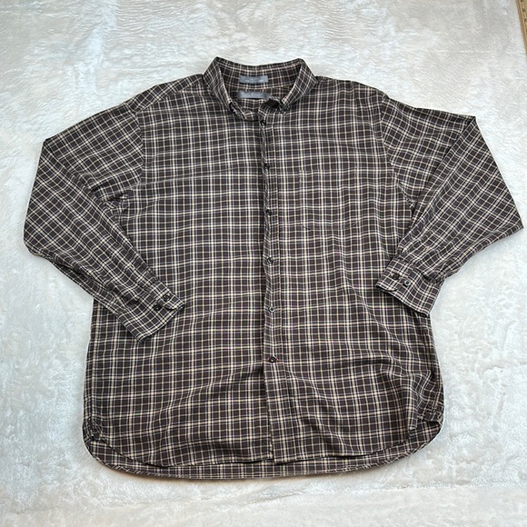 Daniel Cremieux Other - Daniel Cremieux Casual Black and Brown Button Down Shirt